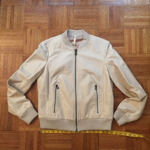 Truth And Pride Leather Bomber Motorcycle Jacket S